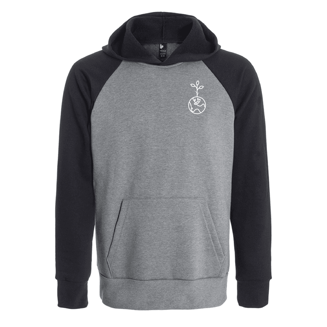 Raglan Sleeve Hoodie-Unisex product photo