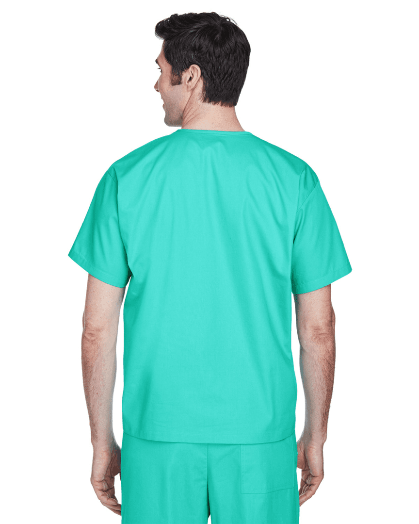 Dorian Adult Cotton Poly 4.9 oz. Scrub Top-Unisex product image 3