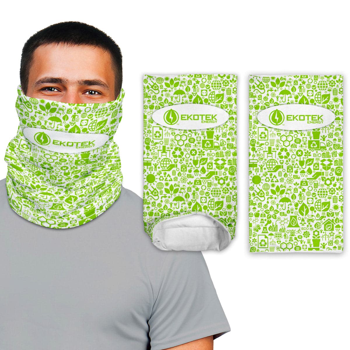 Sublimated 2-Layer Tube Face Covering product image 3