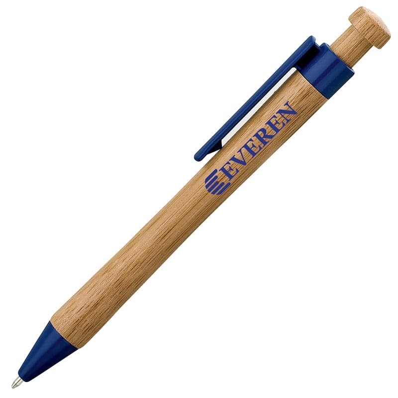 Bamboo and Biodegradable Plastic Ballpoint Pen - Main product view 1